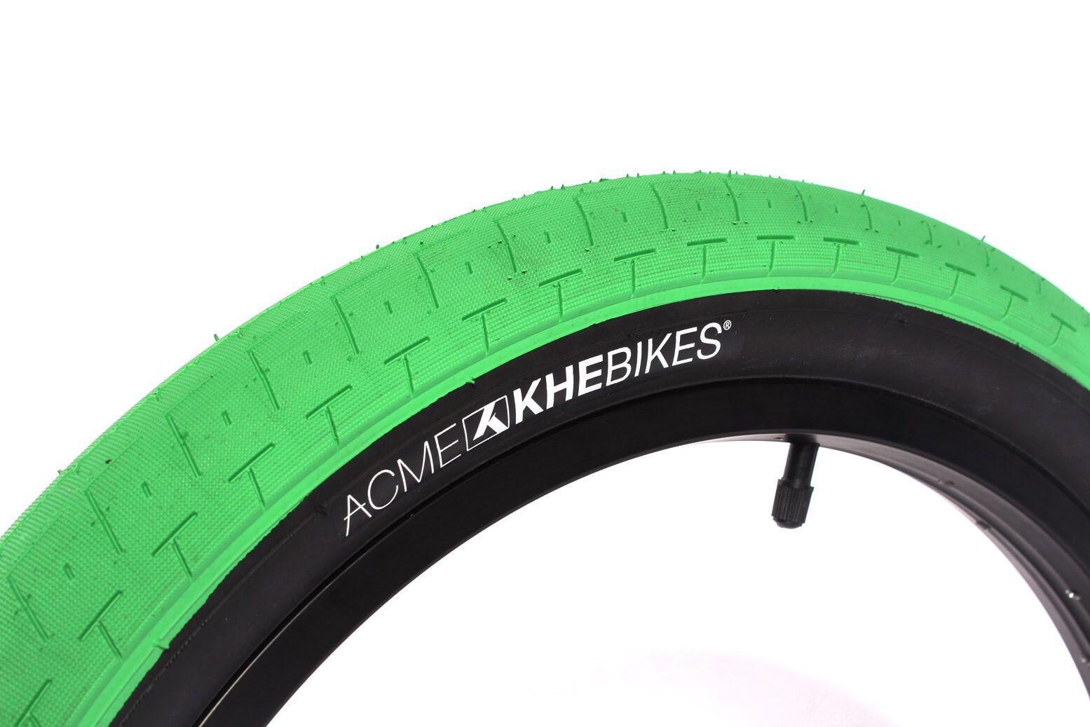 Set pneumatici BMX KHE ACME 20 pollici x 2,40 pollici verde 4/7