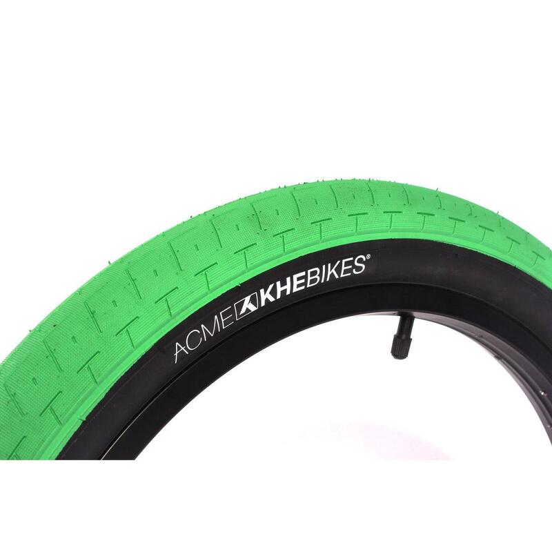 Set cauciucuri BMX KHE ACME 20 inch x 2,40 inch verde