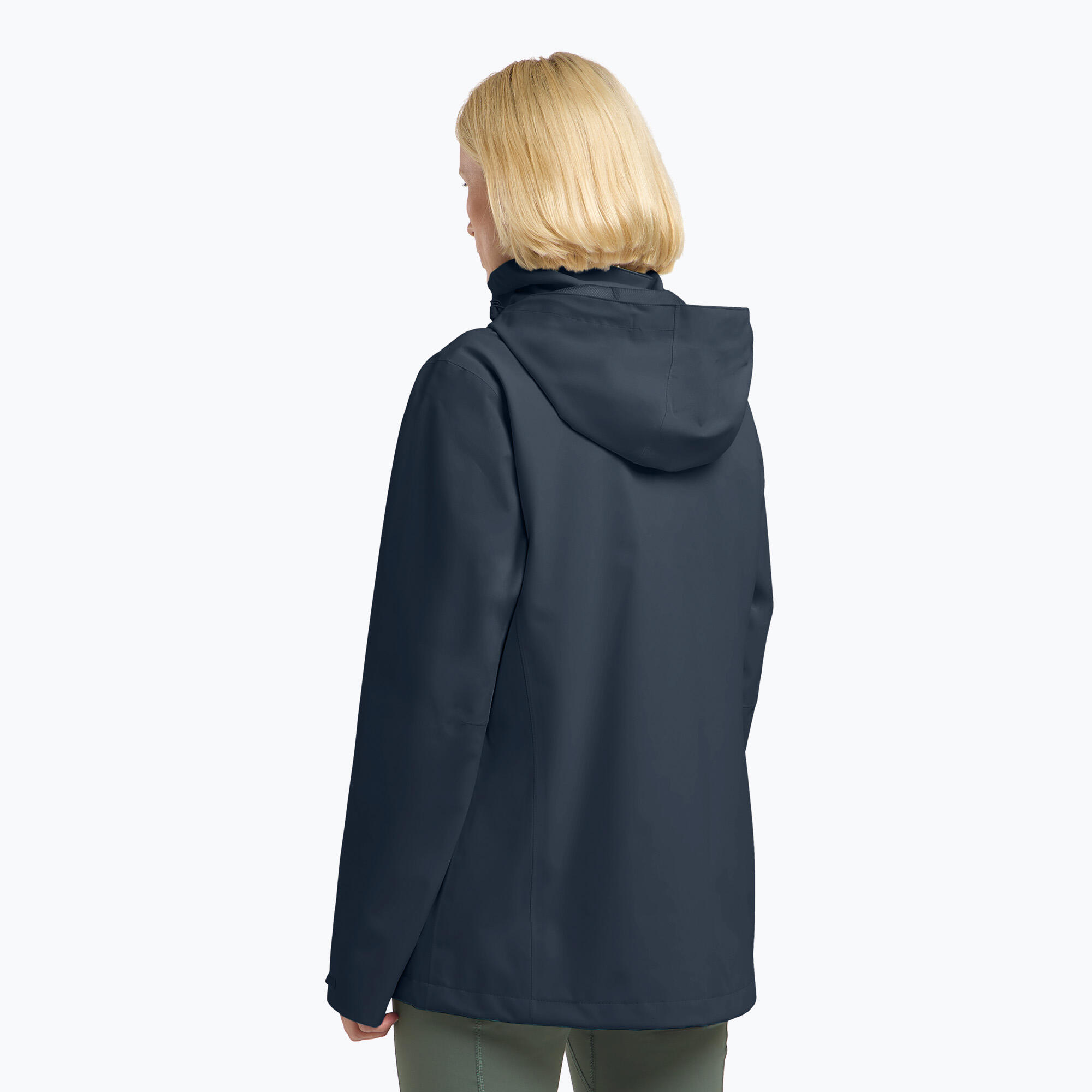Damen Regenjacke Jack Wolfskin Trailtime 2L 3/7