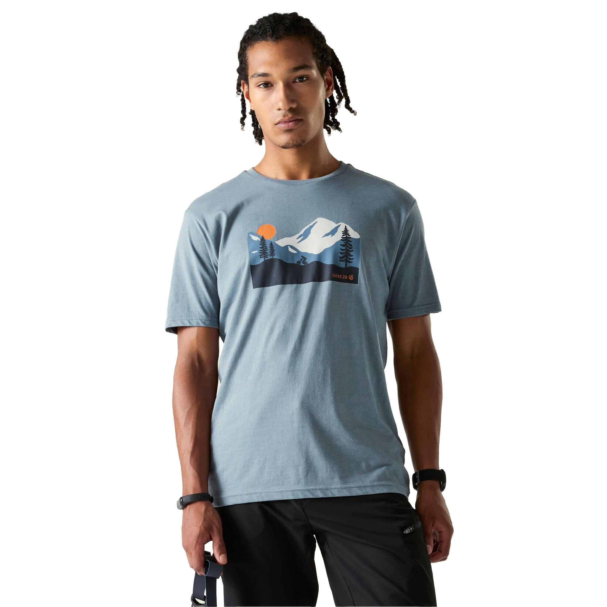 "Movement III" TShirt für Herren Quecksilber 4/5