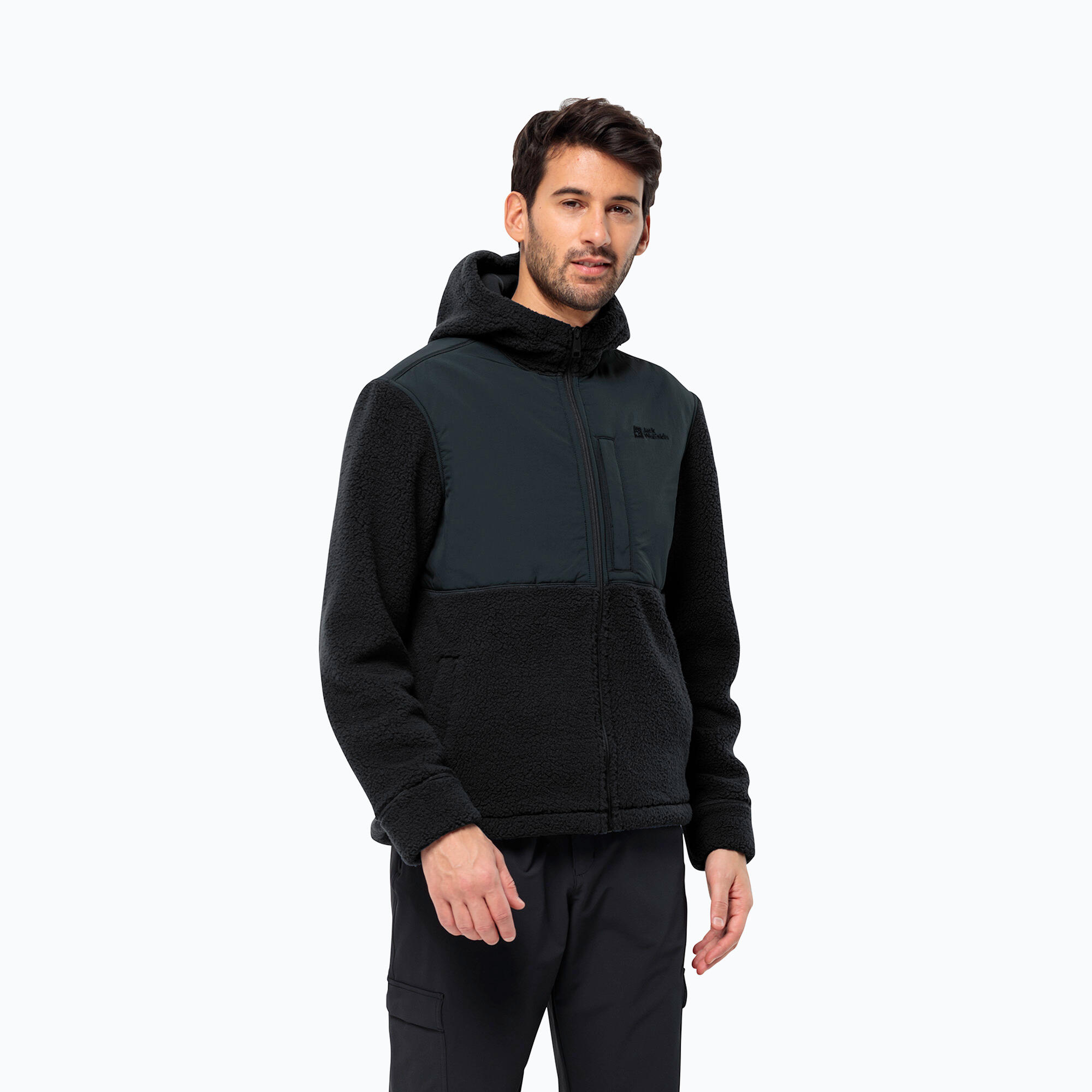 Polaire pour homme Jack Wolfskin Felslicht à capuche 1/7