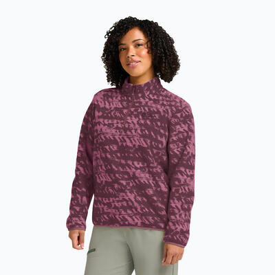 Dames trekkingtrui jack wolfskin big sky half zip