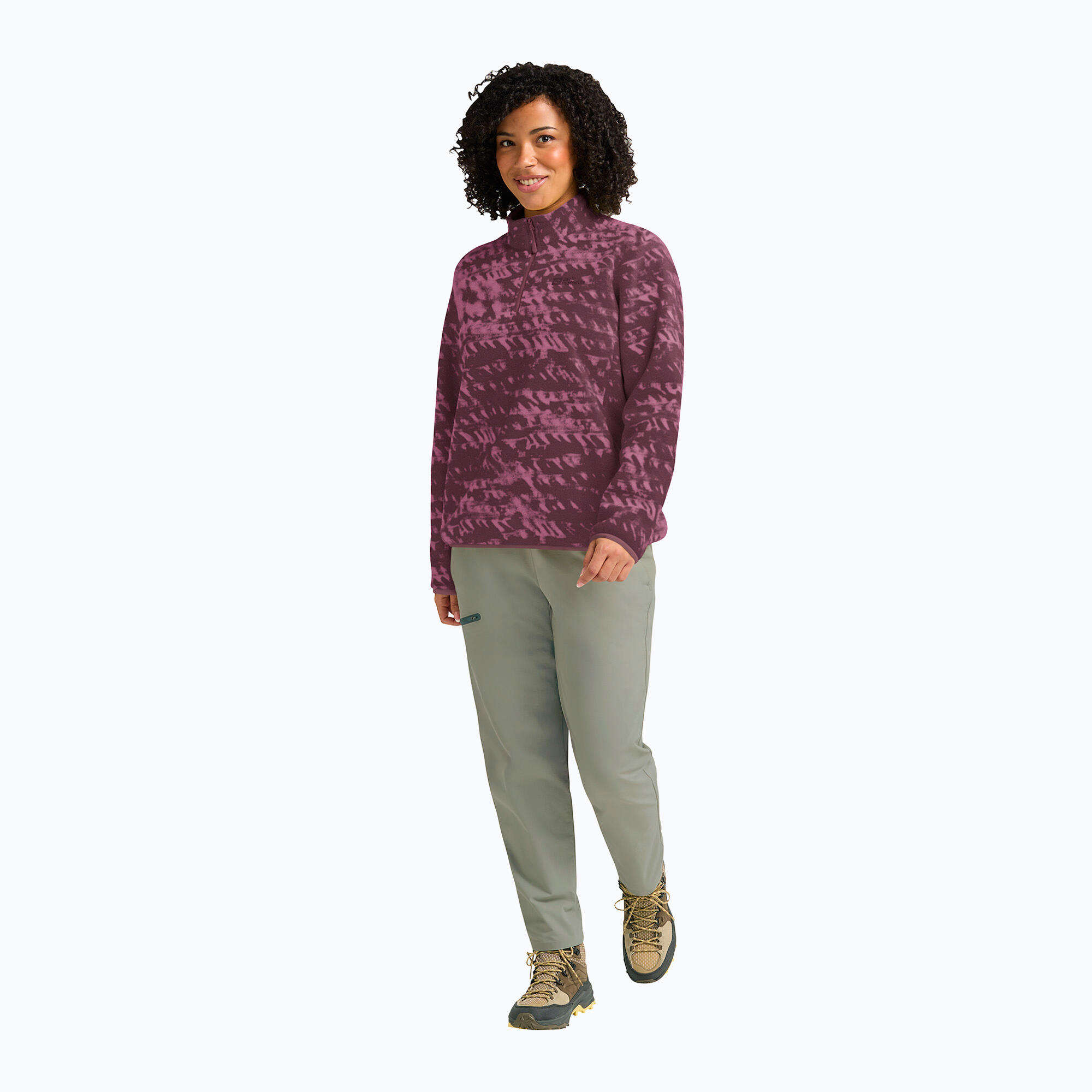 Sweat-shirt de trekking pour femme Jack Wolfskin Big Sky Half Zip 2/7