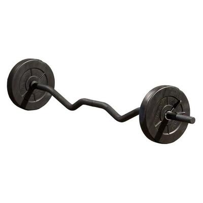 Set di barra curl regolabile da 23 kg - 25 mm