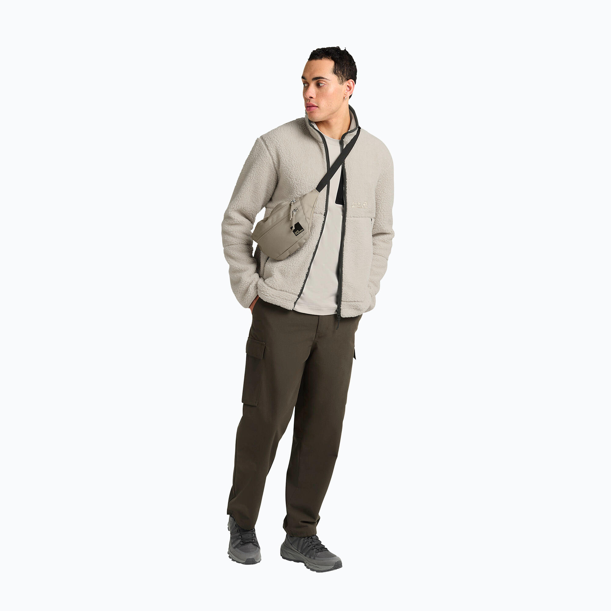 Herren-Trekkingpullover Jack Wolfskin Stone Lite 2/7