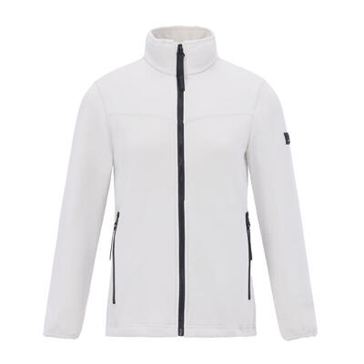 Dames florena full zip fleecejack (donkere storm)
