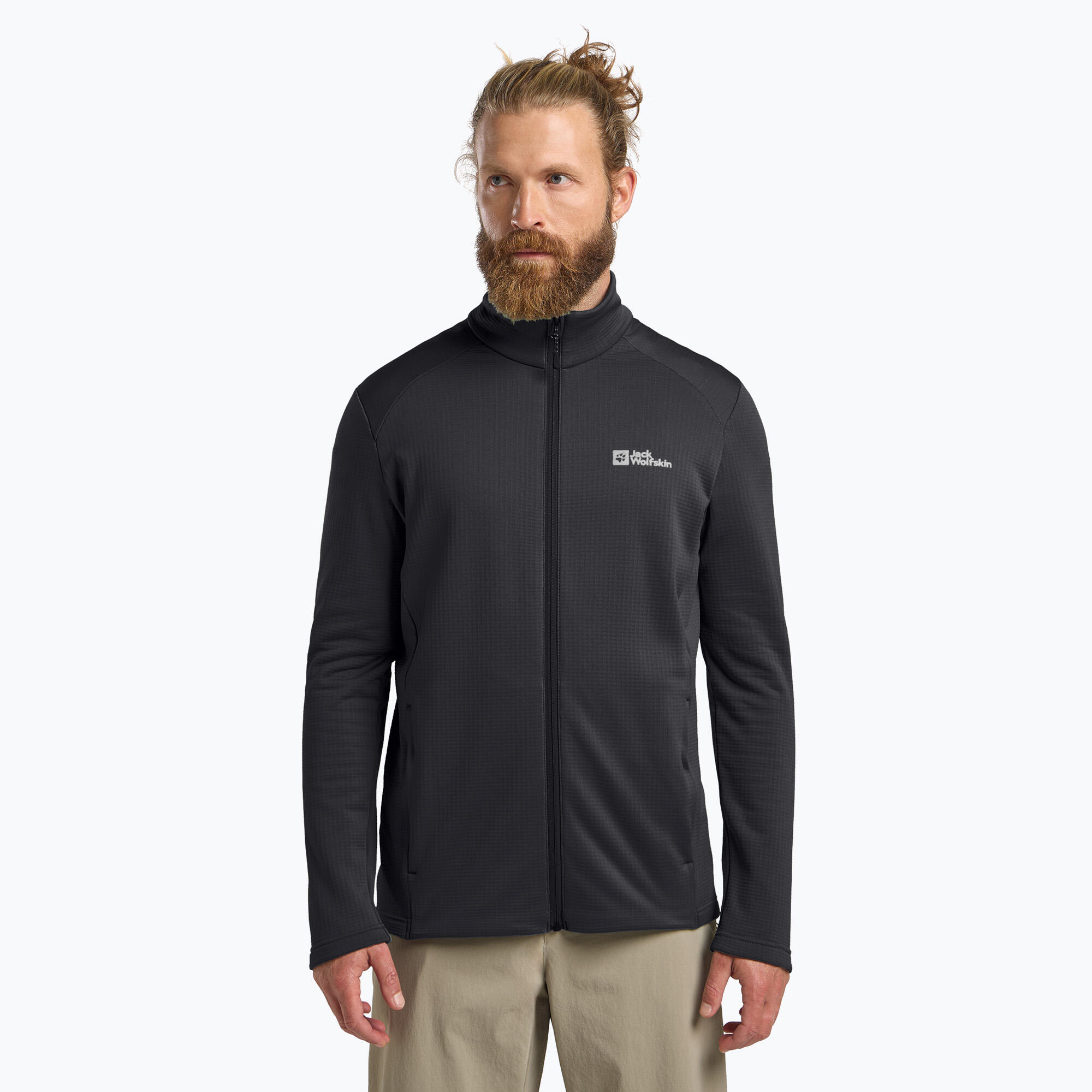 Veste polaire homme Jack Wolfskin Kolbenberg zippée intégralement 1/7