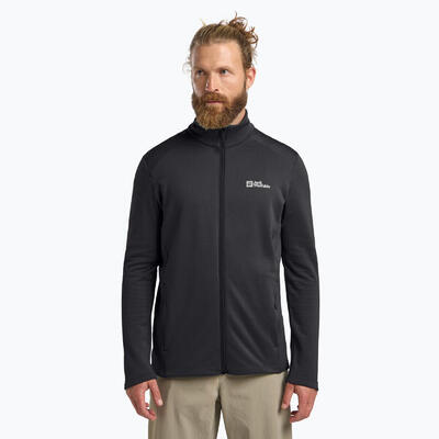 Heren fleecejack jack wolfskin kolbenberg full zip