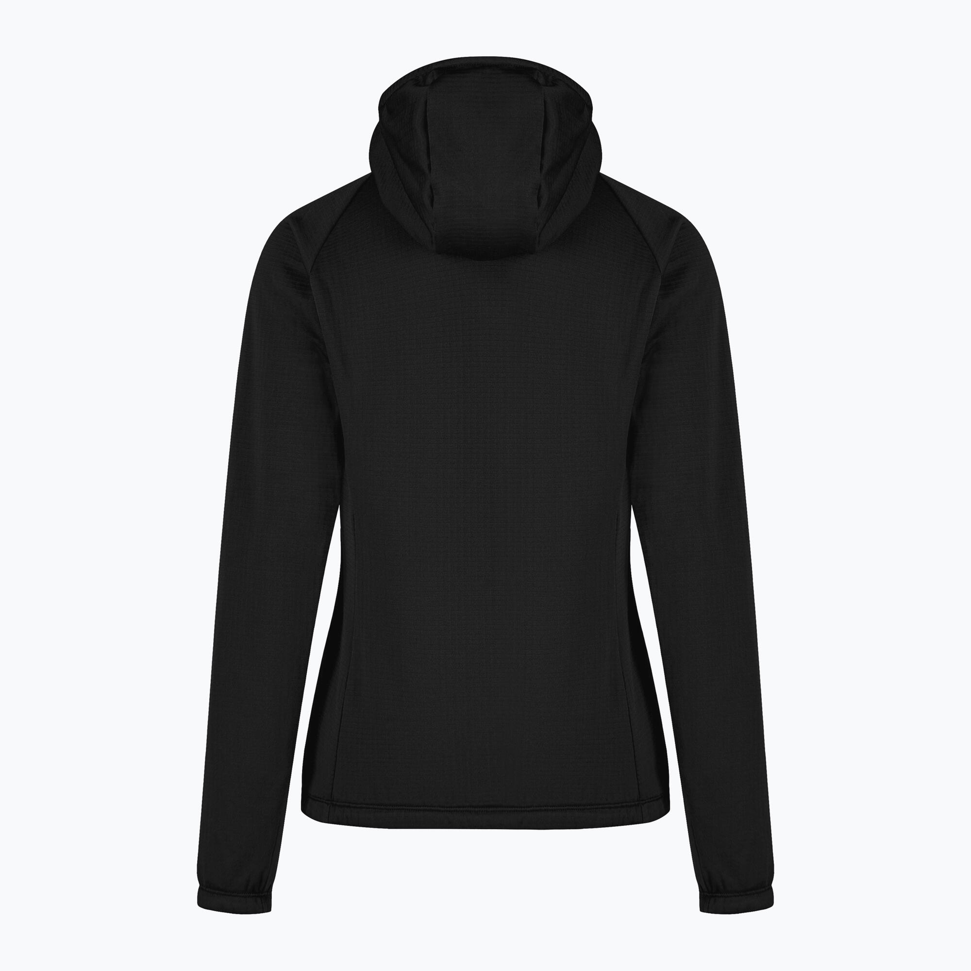 Felpa donna Montura Fadis Grid con cappuccio Maglia 2/4