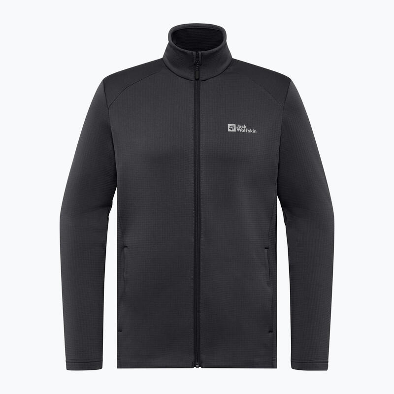 Hanorac polar pentru bărbați Jack Wolfskin Kolbenberg cu fermoar complet