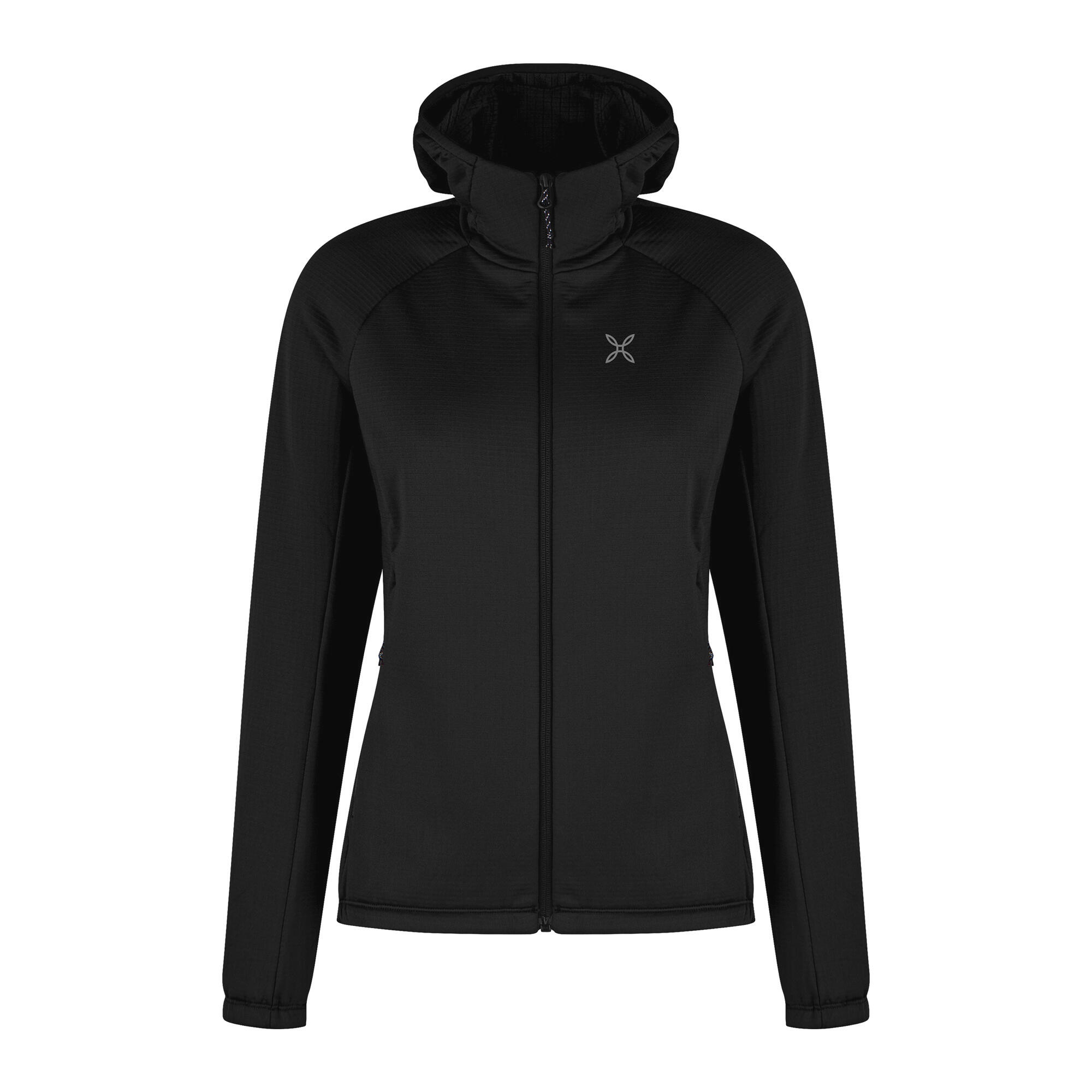 Felpa donna Montura Fadis Grid con cappuccio Maglia 4/4