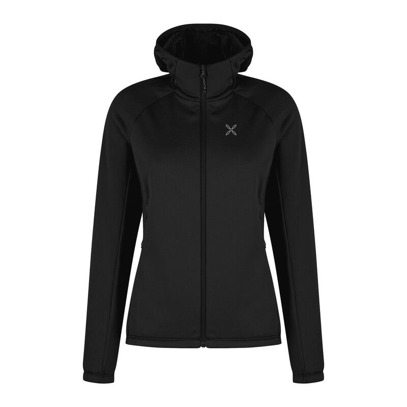Bluză damă Montura Fadis Grid cu glugă Maglia