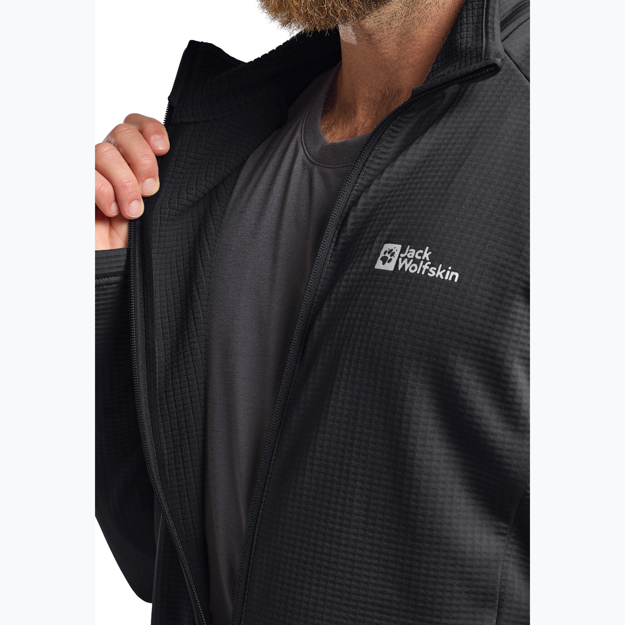 Veste polaire homme Jack Wolfskin Kolbenberg zippée intégralement 5/7