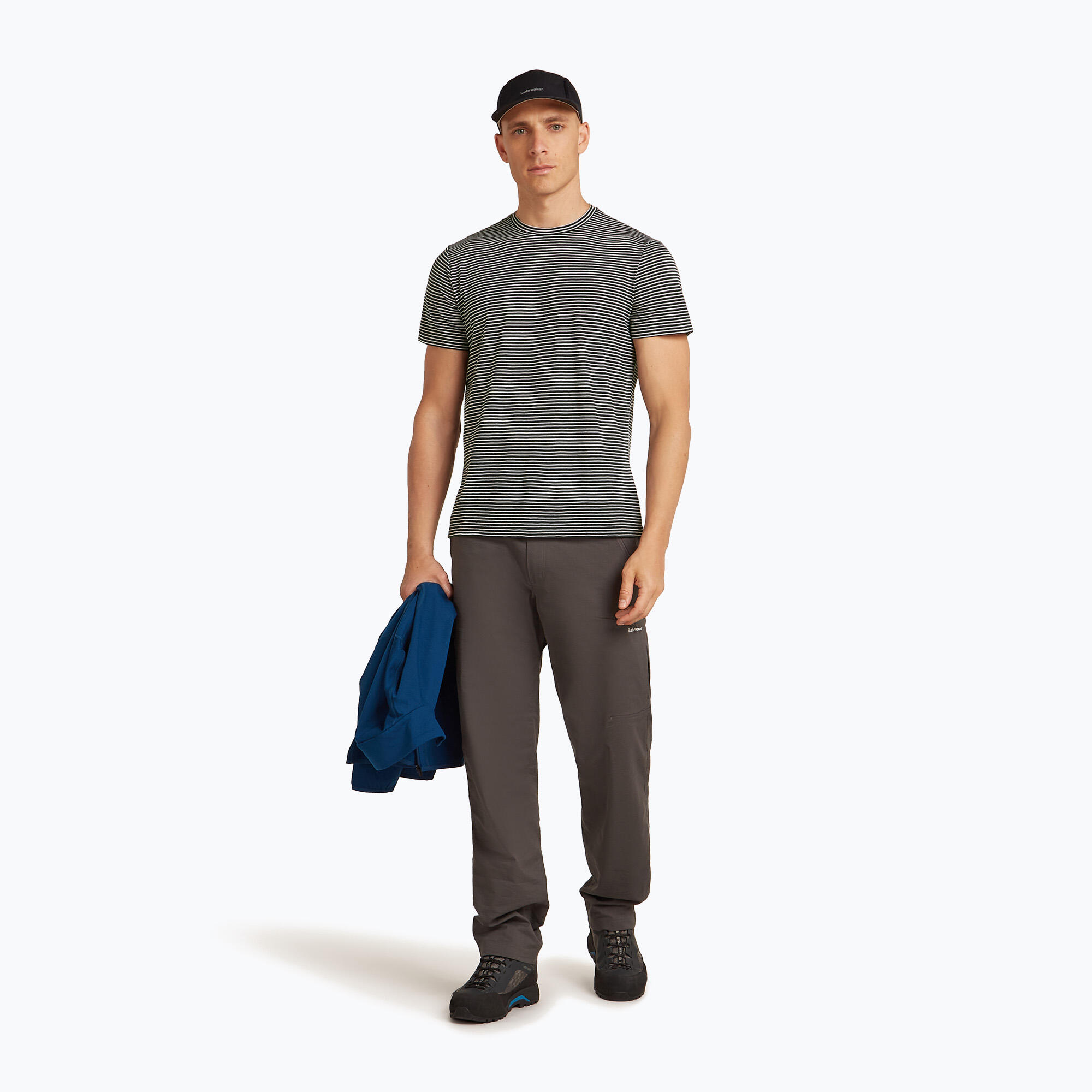Maglietta da trekking uomo icebreaker Merino 150 Tech Lite III 4/7