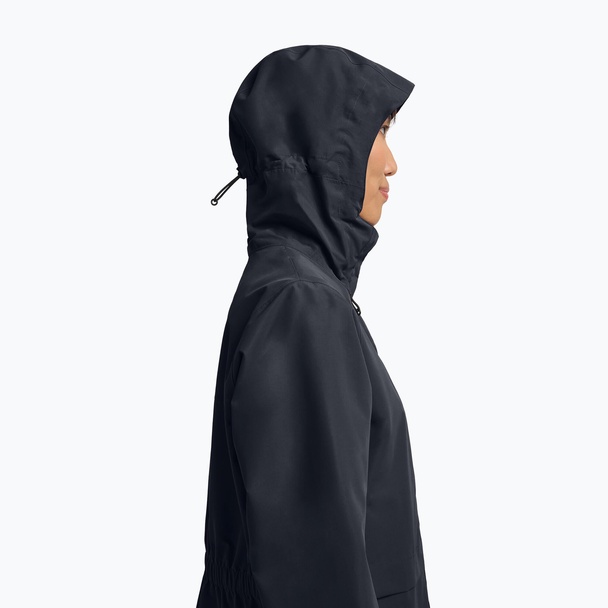 Dames regenjas Jack Wolfskin Terraview 2L 4/7