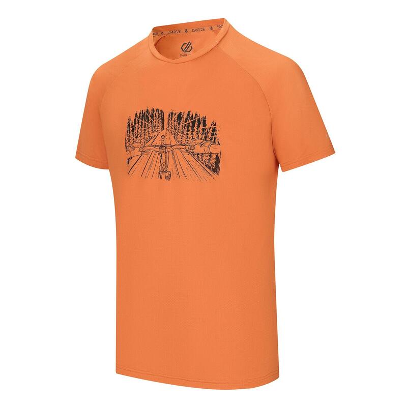 Tricou Drumeții În Natură Dare 2B Tech II Trees Bărbați