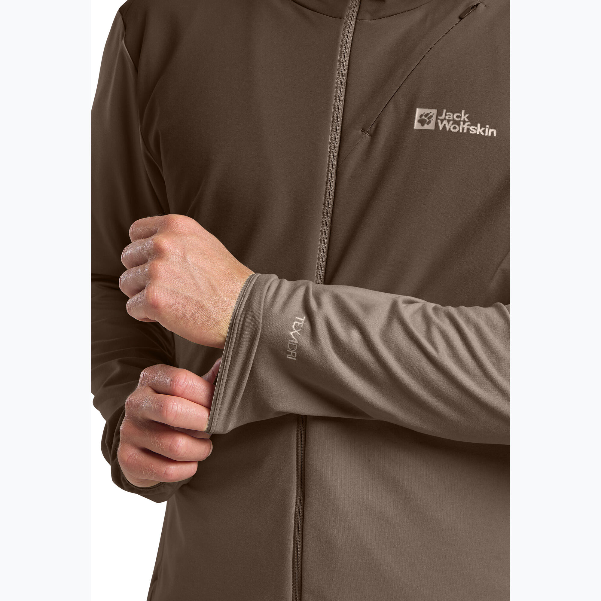 Sweat-shirt de trekking homme Jack Wolfskin Prelight Trail Hoody 6/7