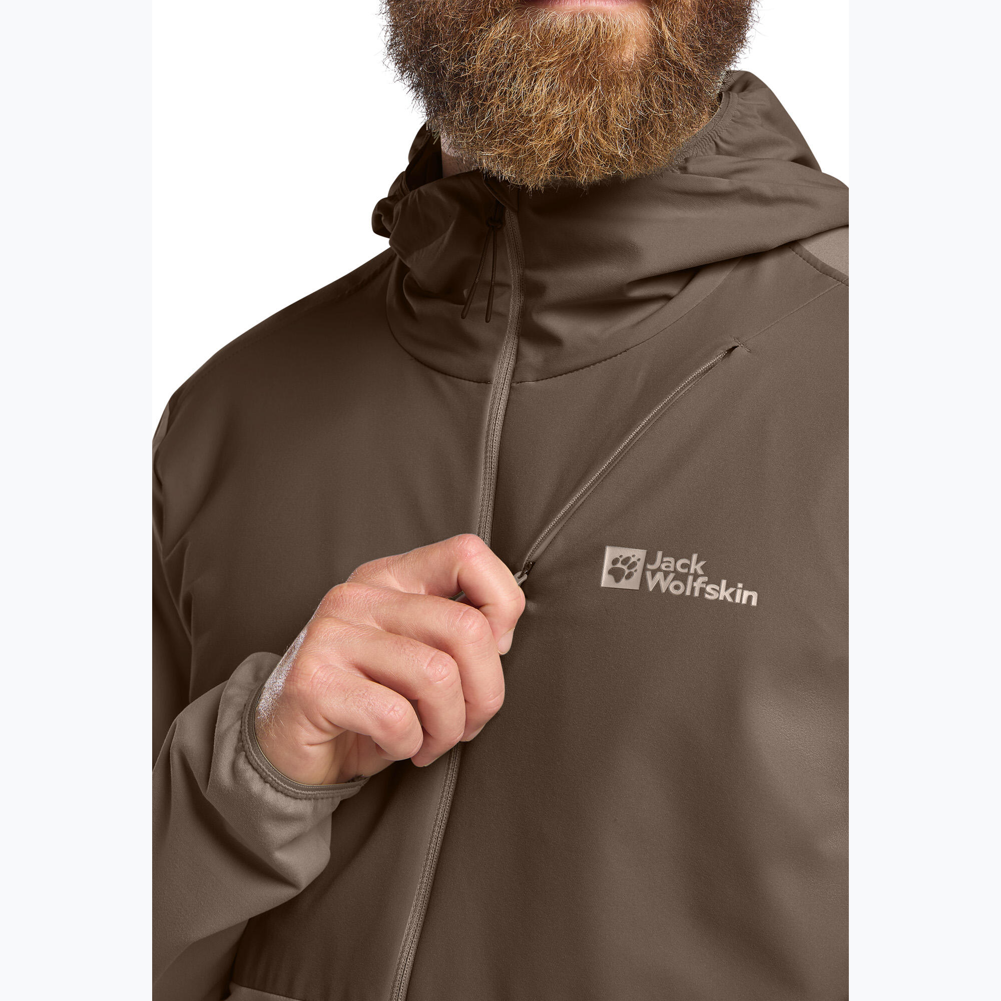 Sweat-shirt de trekking homme Jack Wolfskin Prelight Trail Hoody 5/7