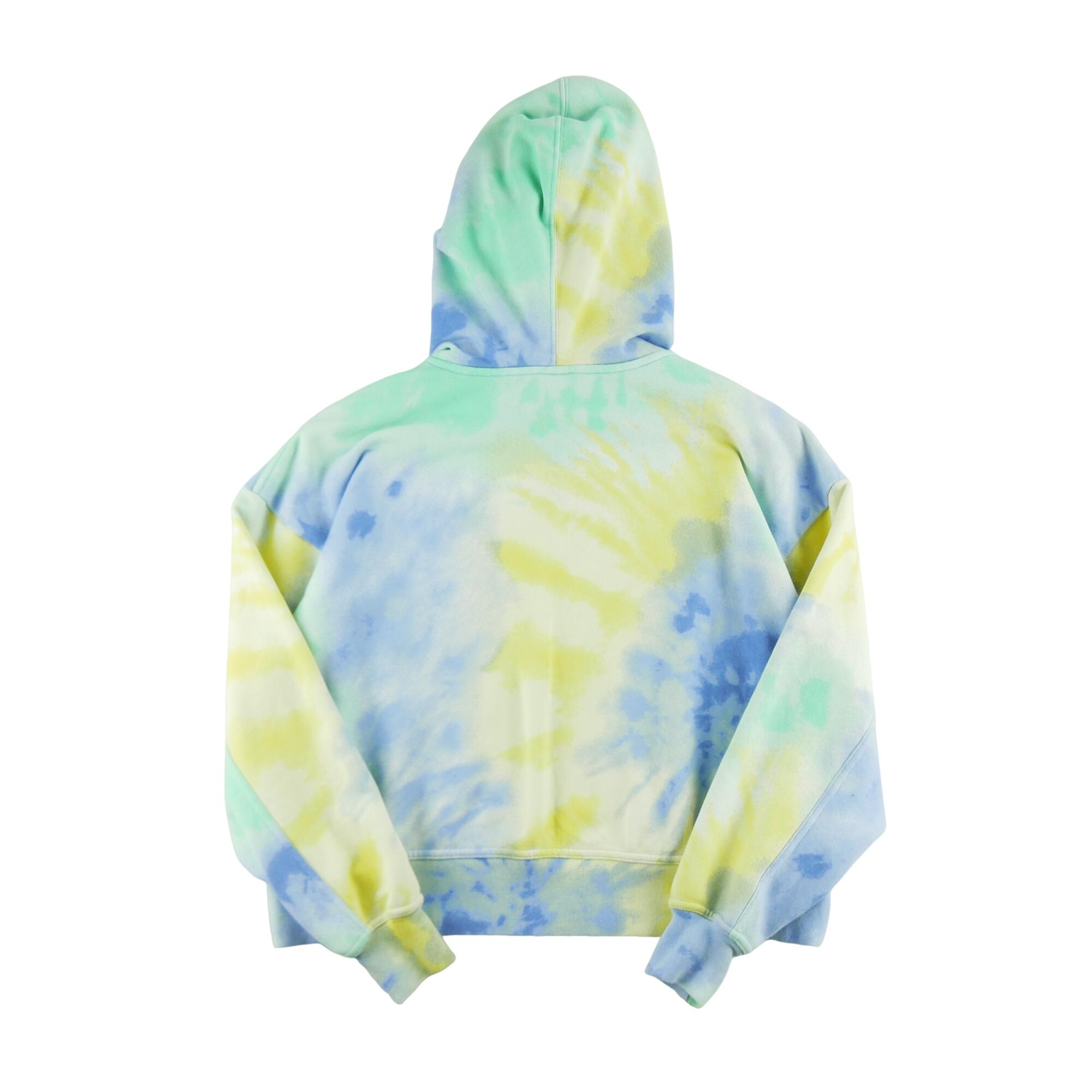 Seconda Mano - Felpa donna tie-dye gialla - Stato buono 2/7