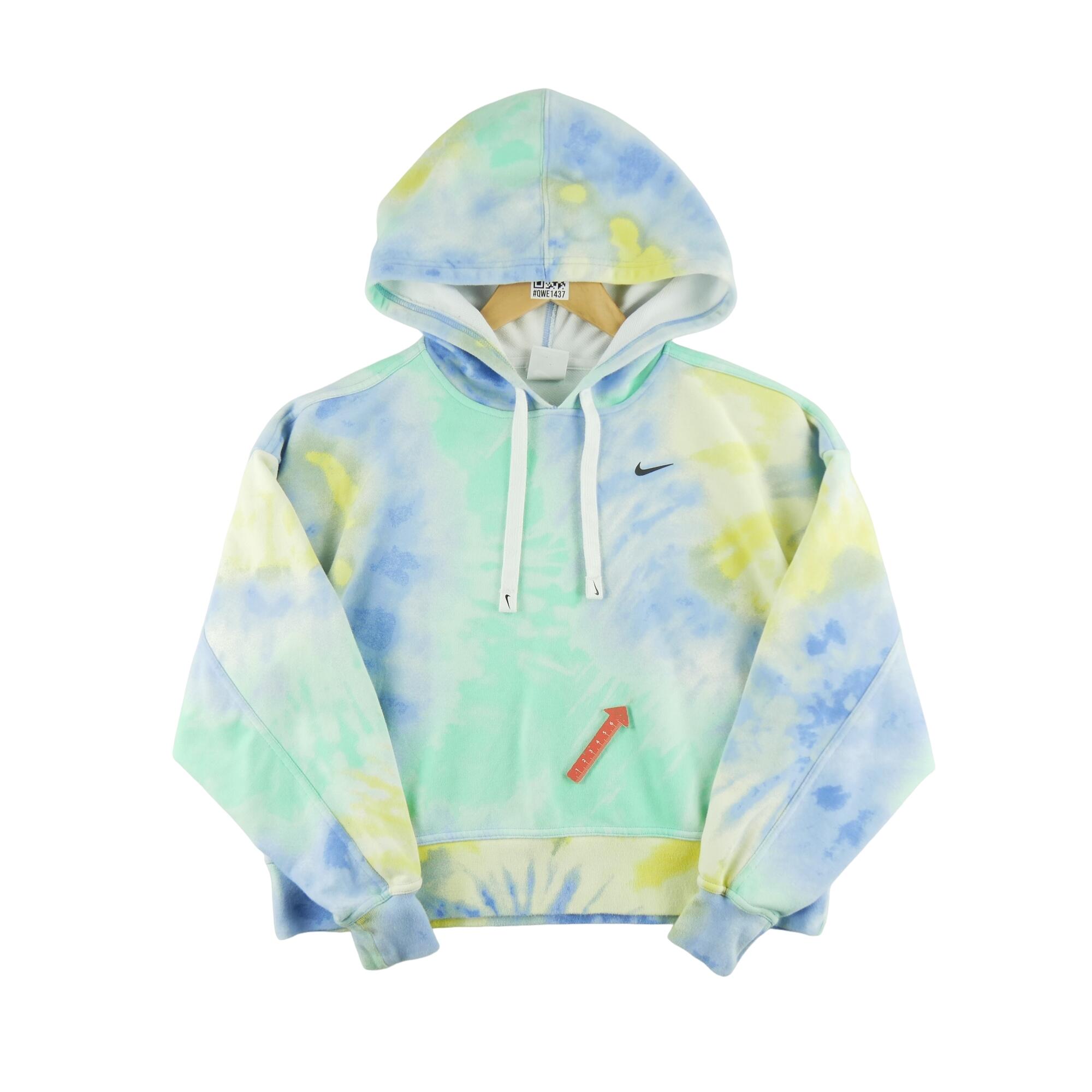 Seconda Mano - Felpa donna tie-dye gialla - Stato buono 5/7