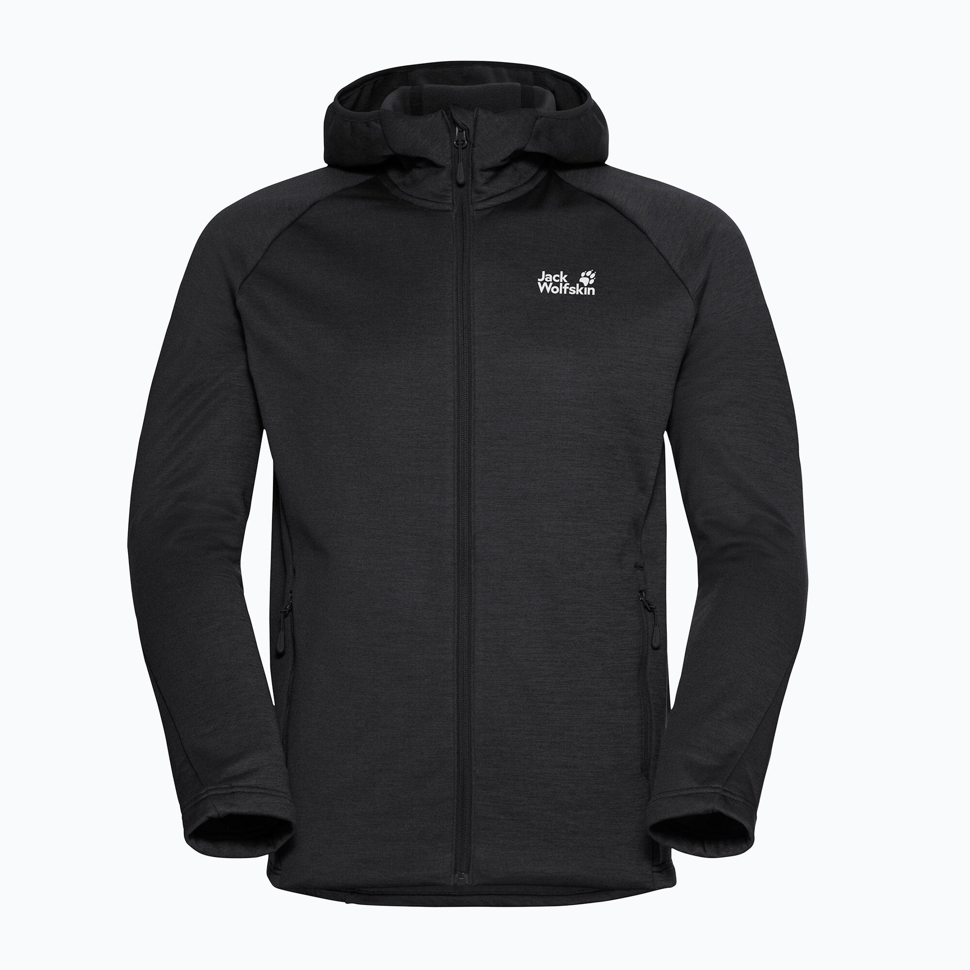 Veste de trekking homme Jack Wolfskin Peak District à capuche avec fermeture 7/7