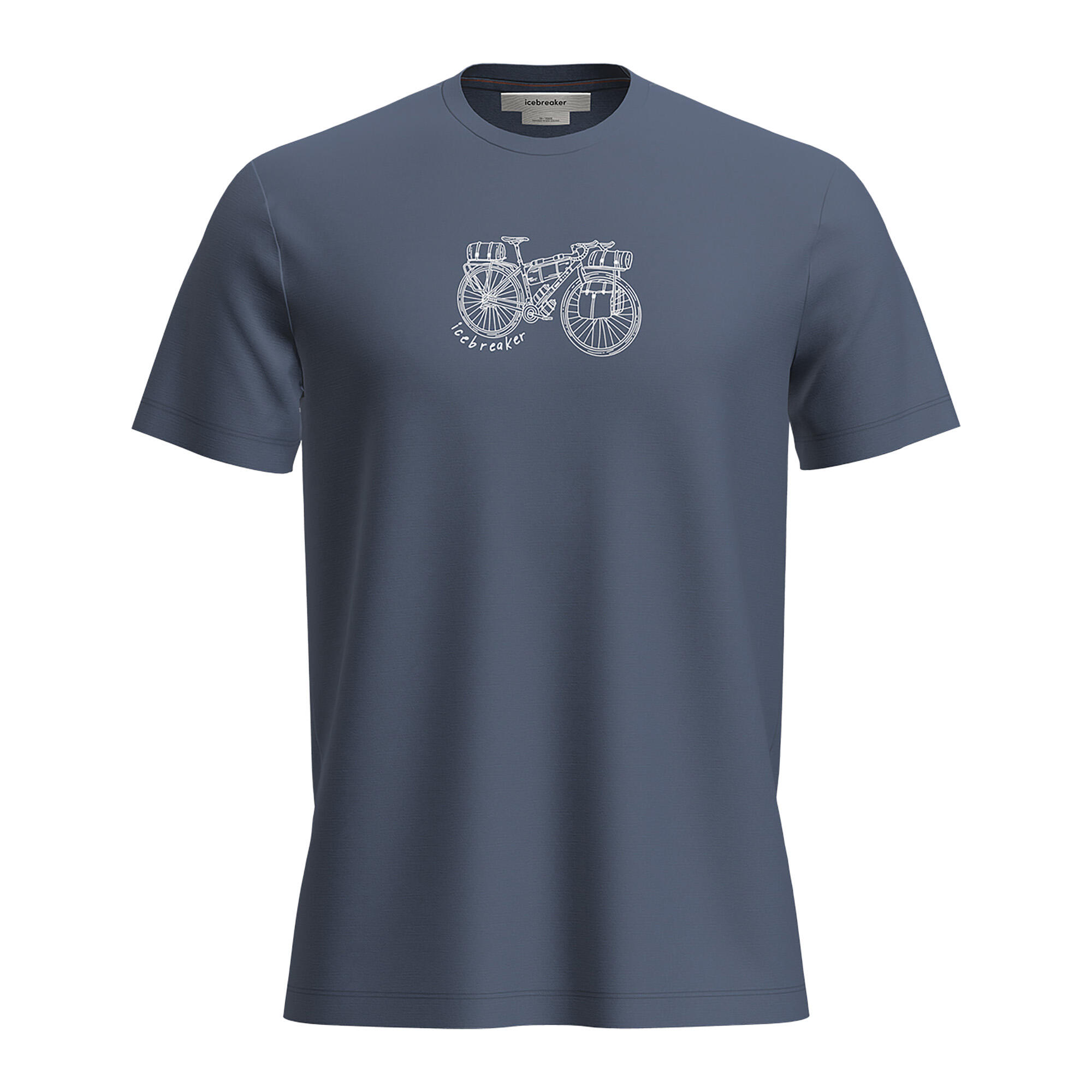 Maglietta da trekking uomo icebreaker Merino 150 Tech Lite SS Tee Adventure Ride 2/2