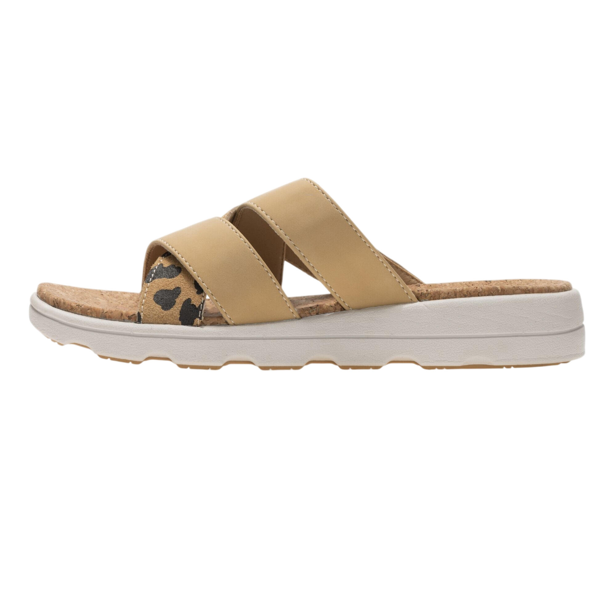 "Cassie" Leopardenmuster Sandalen für Damen Hellbraun 4/5