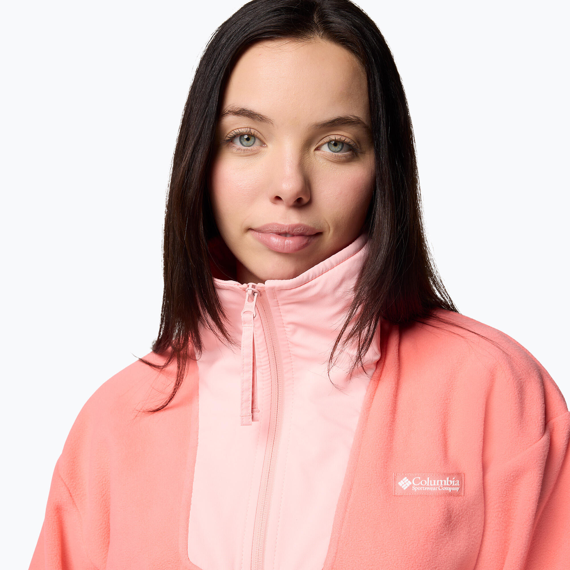 Casaco feminino Columbia Sequoia Grove com zíper completo 6/7