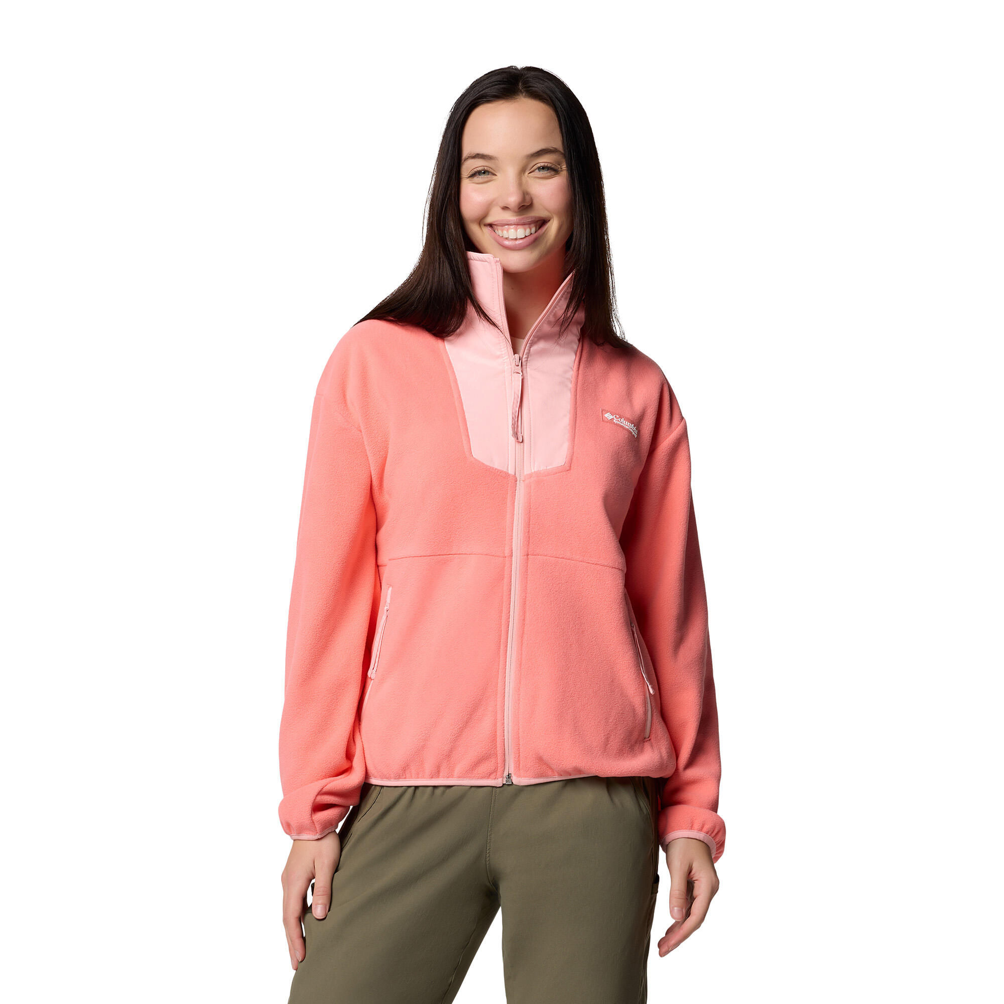 Casaco feminino Columbia Sequoia Grove com zíper completo 7/7
