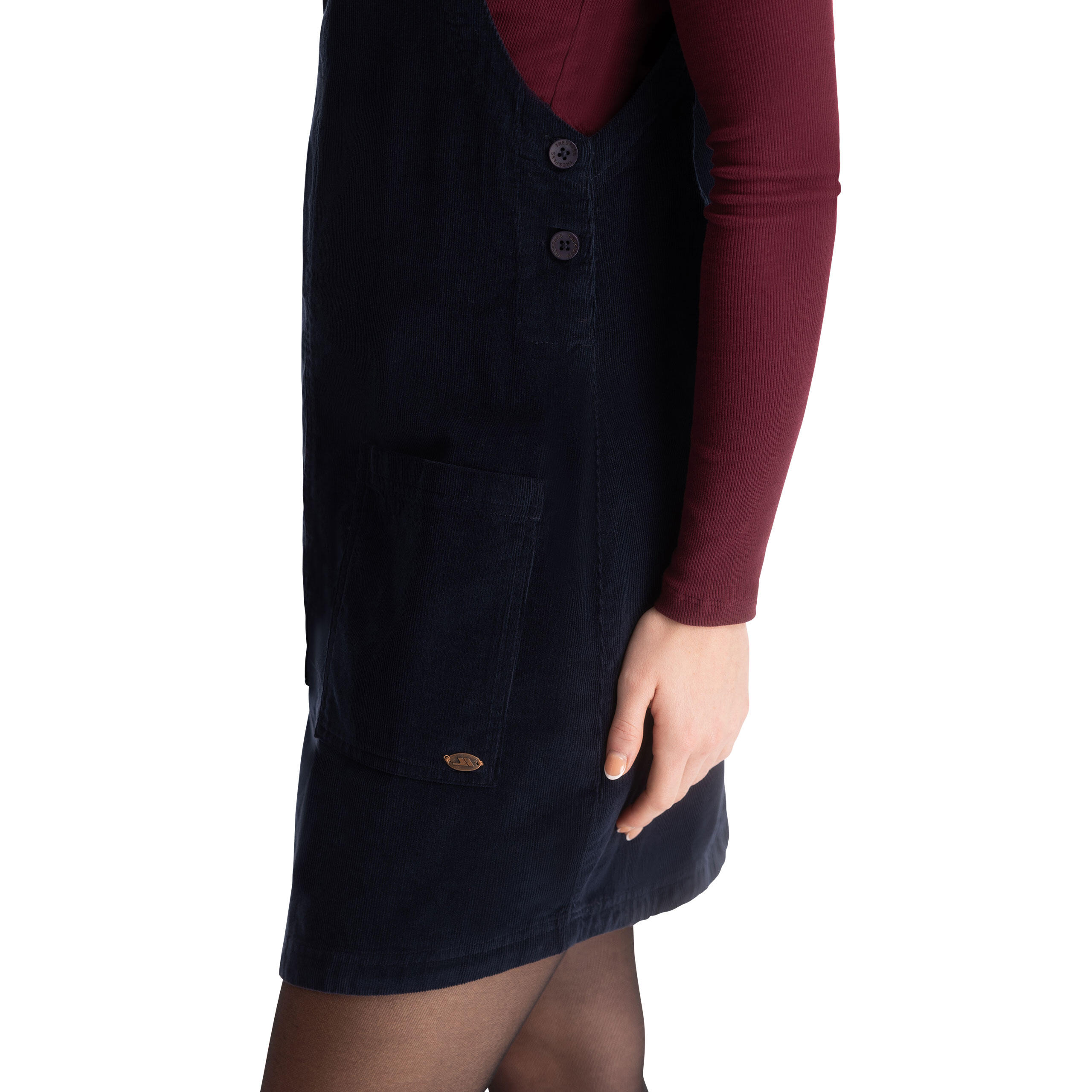 Trespass Twirl - Vestido casual Mujer Azul marino 5/5