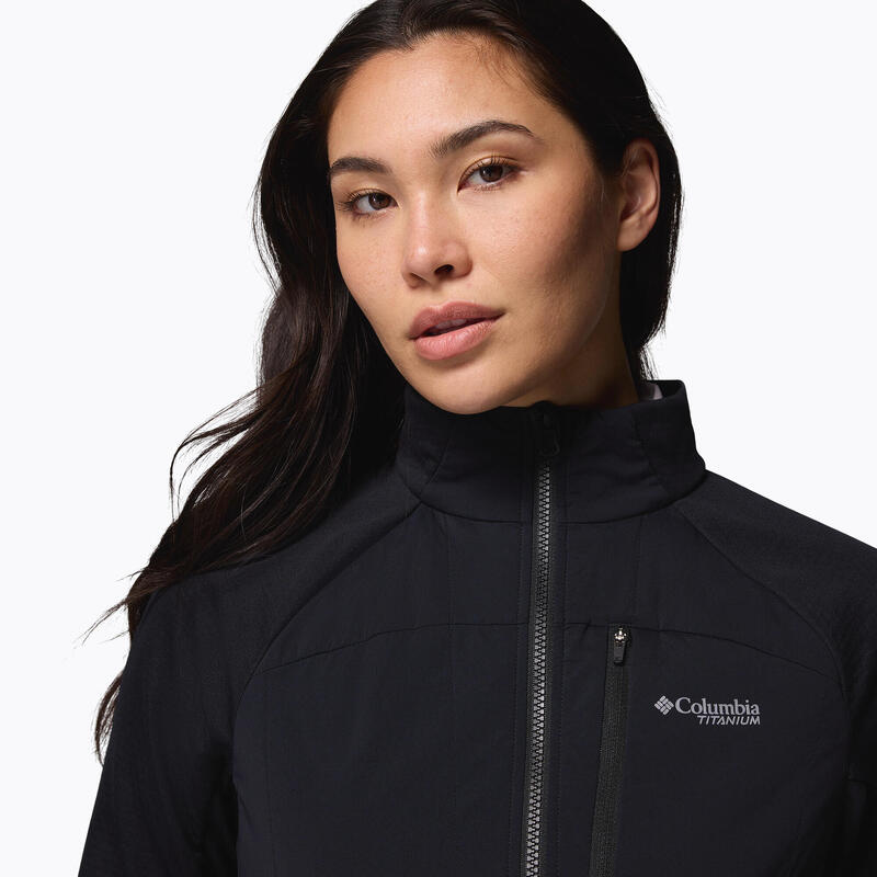 Hanorac damă Columbia Arctic Crest Hybrid cu fermoar complet