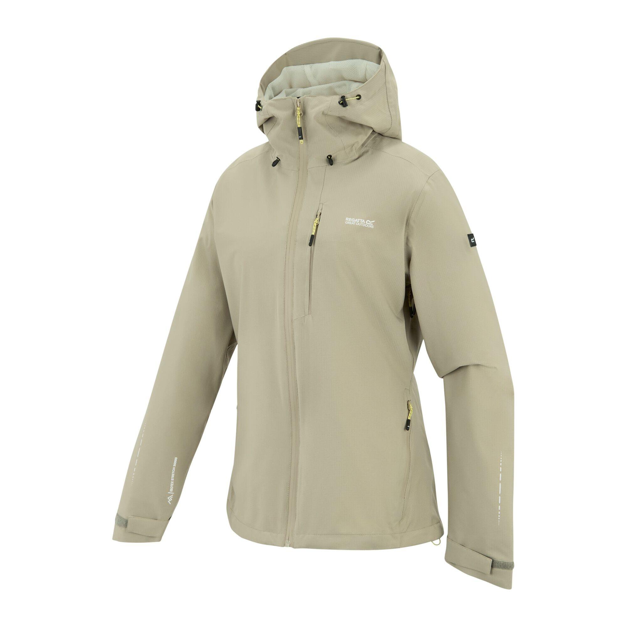 Chaqueta Impermeable Oklarna para Mujer Pergamino 3/5