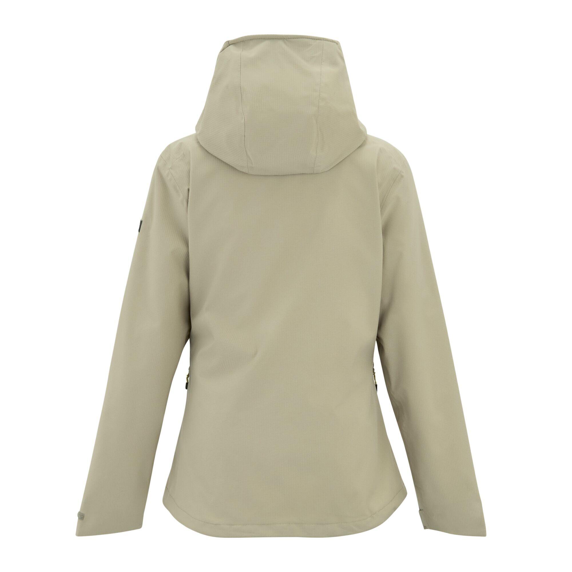 Chaqueta Impermeable Oklarna para Mujer Pergamino 2/5