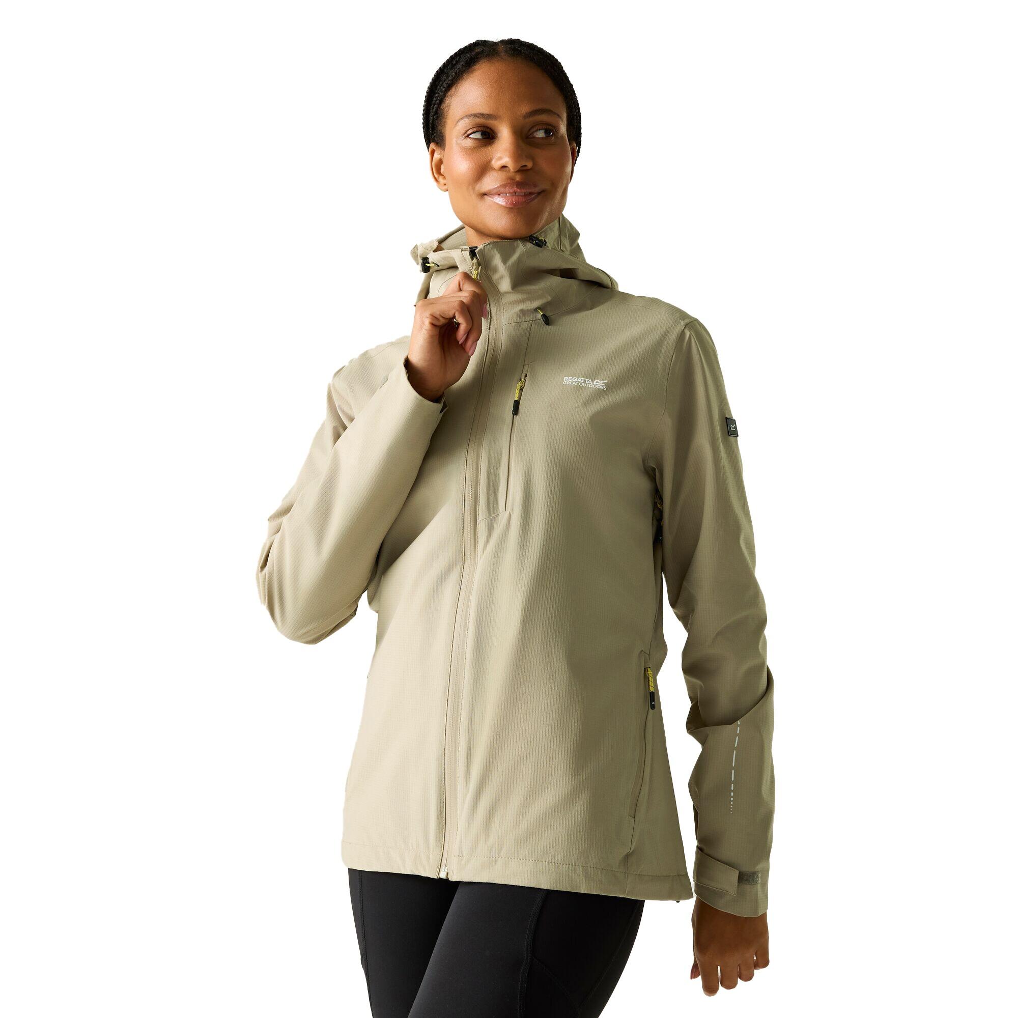 Chaqueta Impermeable Oklarna para Mujer Pergamino 4/5