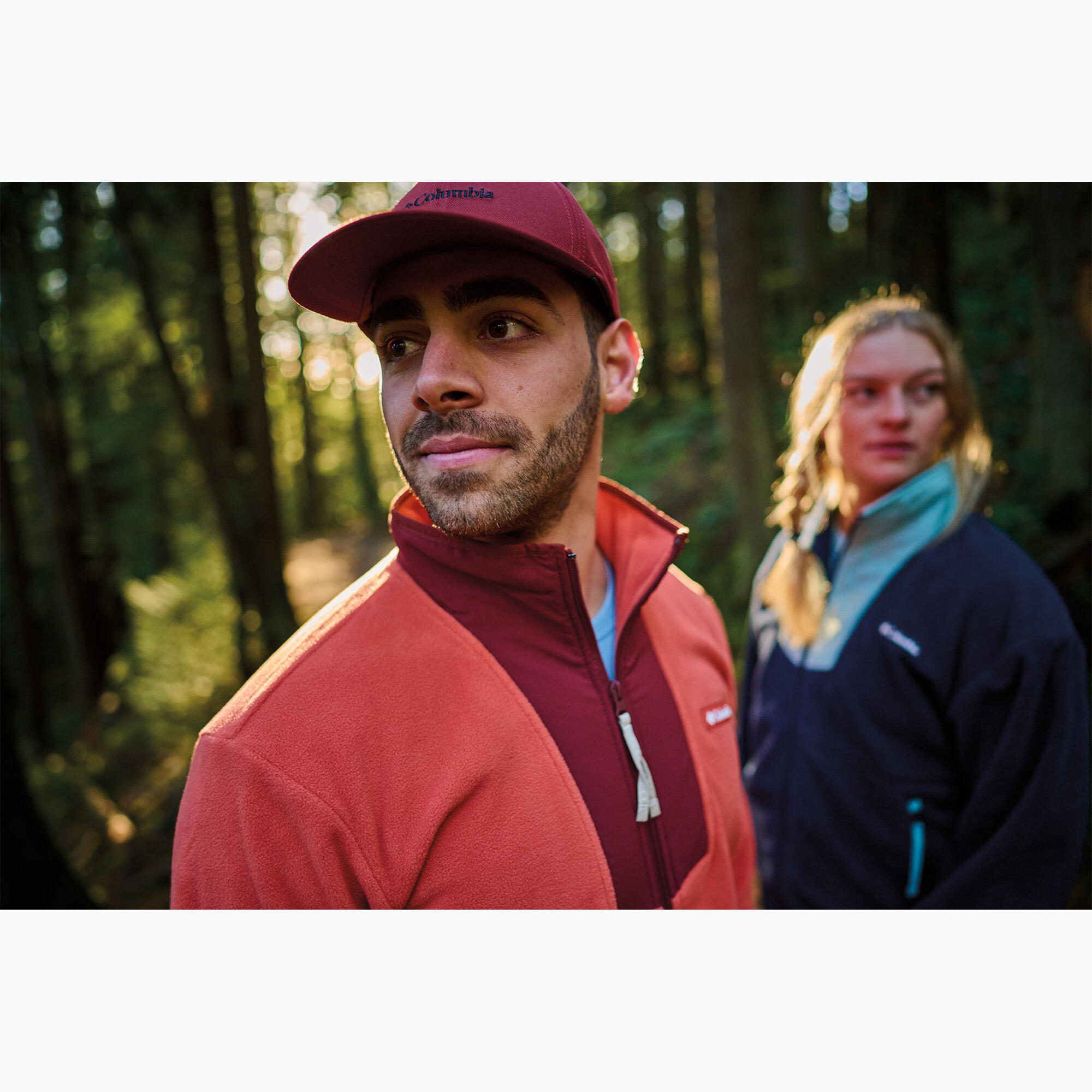 Sweat-shirt homme Columbia Sequoia Grove FZ Fleece Tuscan Spice 6/7