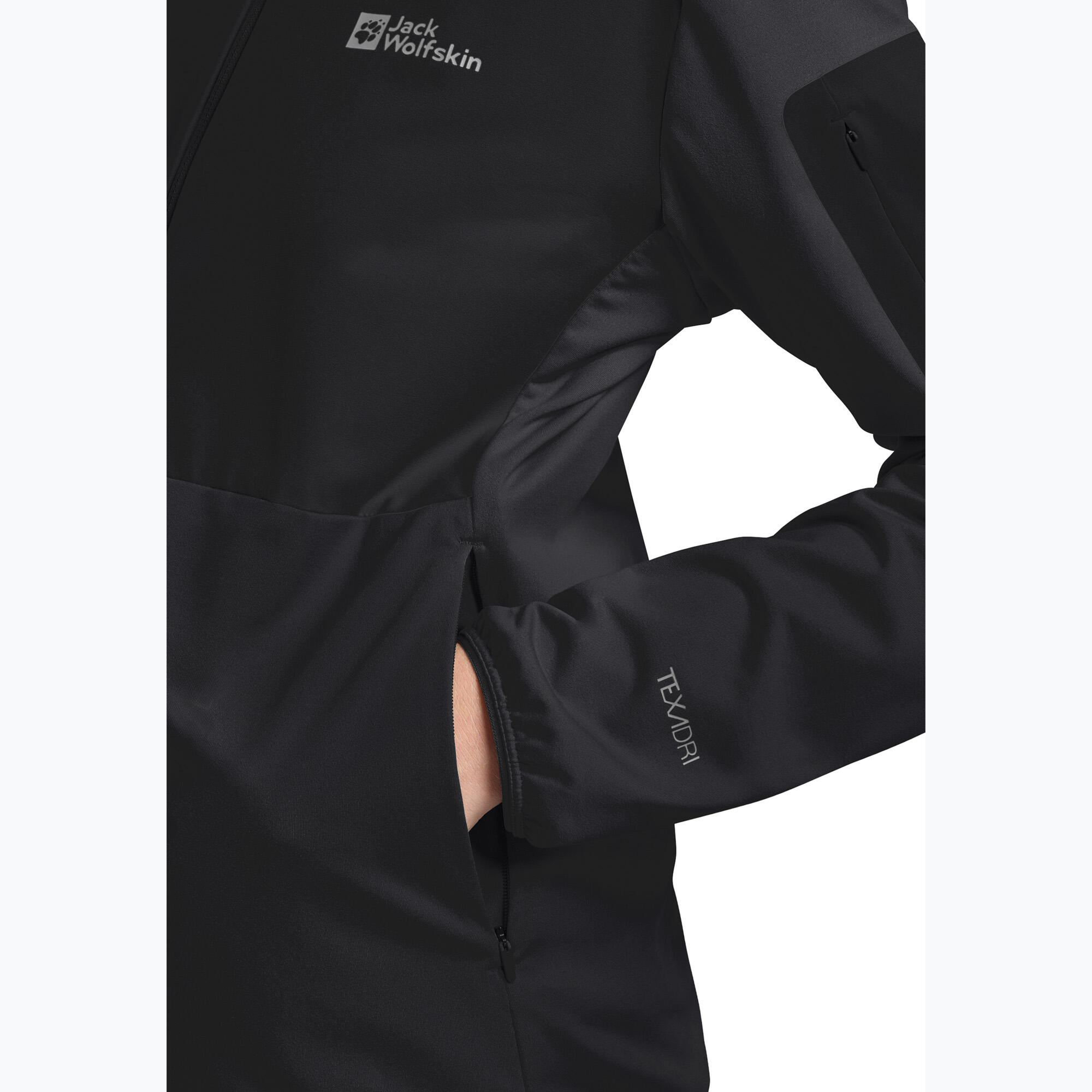 Veste polaire femme Jack Wolfskin Prelight Trail Hoody 6/7