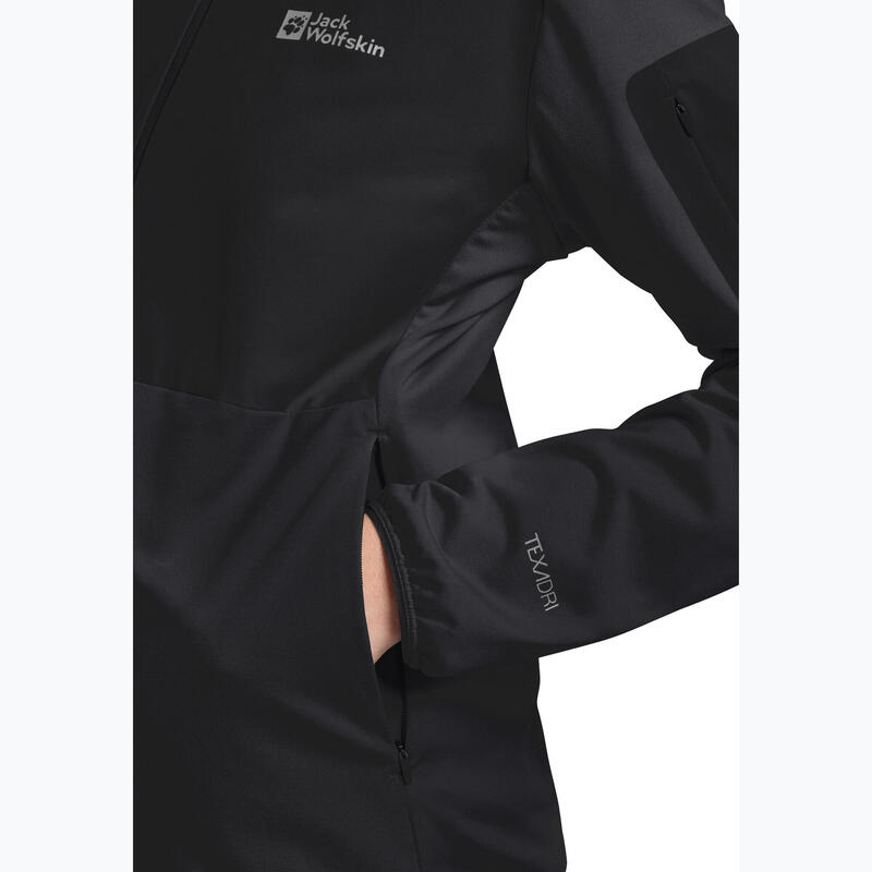 Hanorac fleece damă Jack Wolfskin Prelight Trail Hoody
