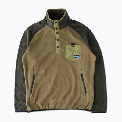 Heren fleece trui kavu teannaway