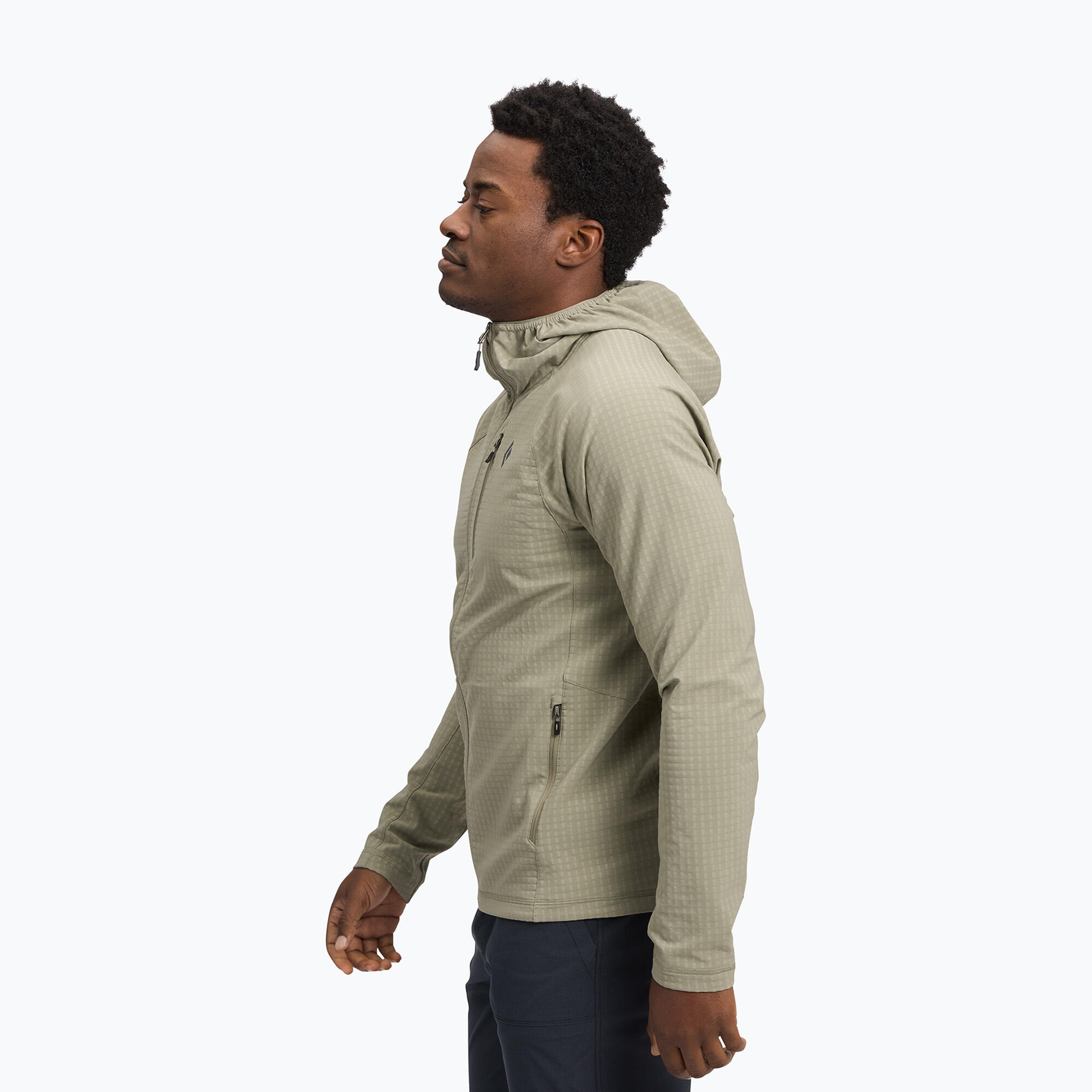 Casaco de trekking masculino Black Diamond Coefficient Storm Hoody 3/7