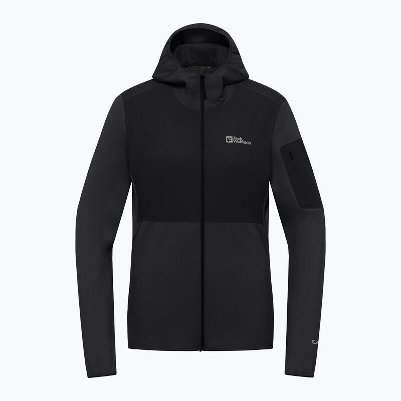Hanorac fleece damă Jack Wolfskin Prelight Trail Hoody