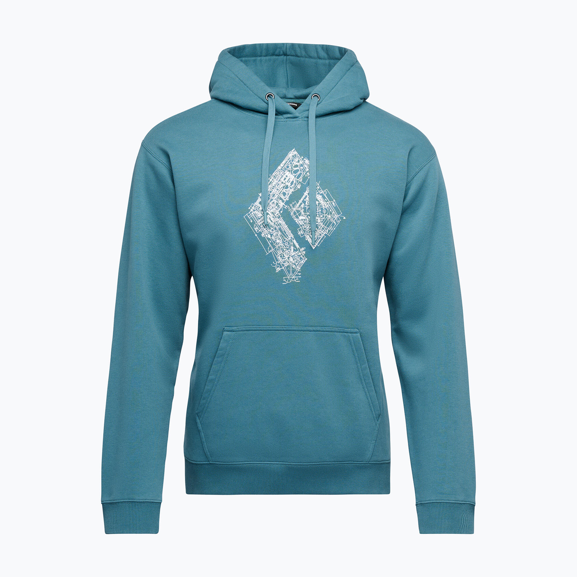 Felpa da uomo Black Diamond Engineered Diamond Po Hoody 6/7
