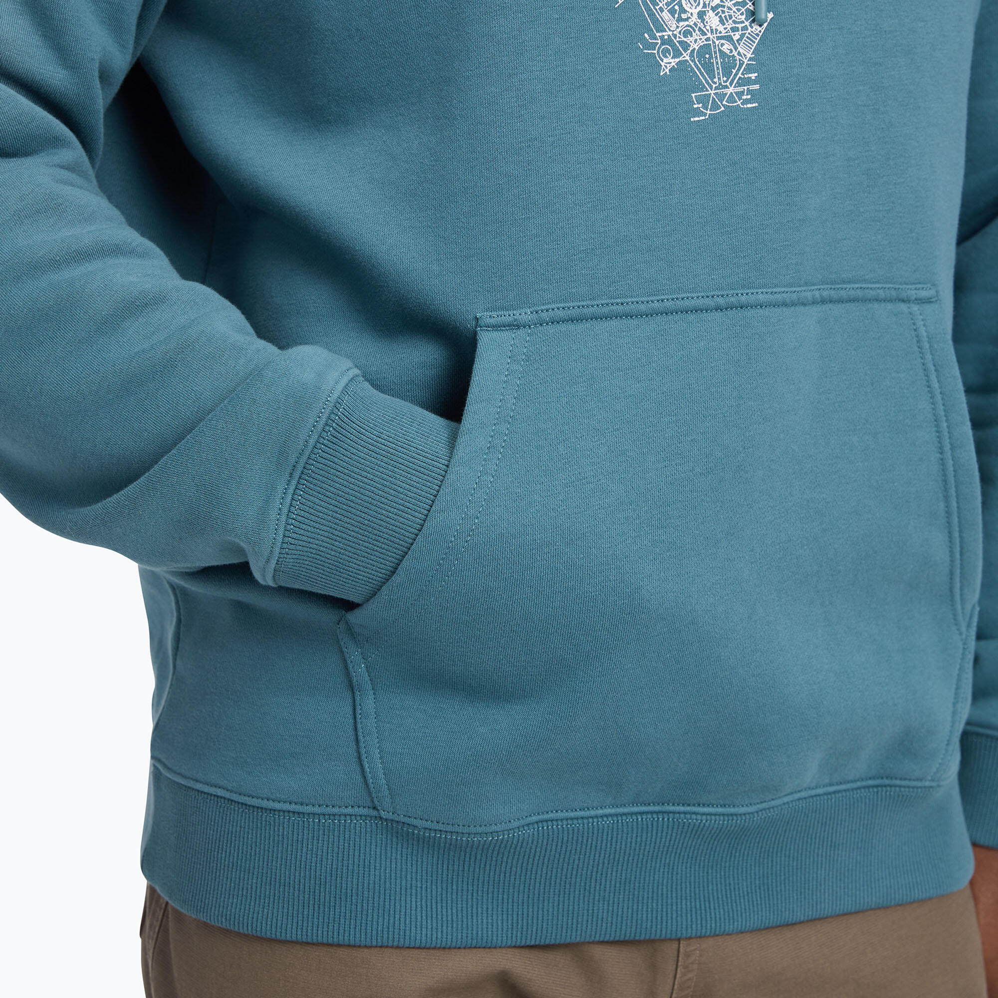 Felpa da uomo Black Diamond Engineered Diamond Po Hoody 4/7