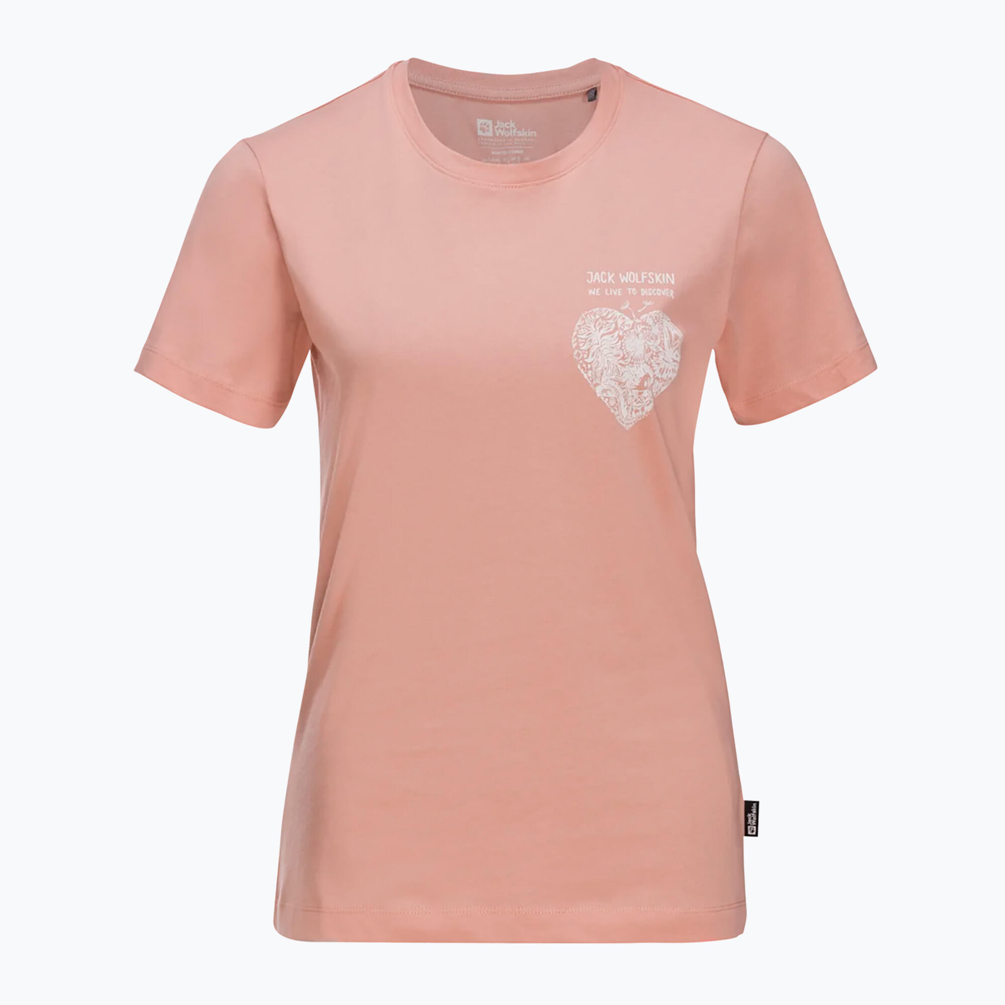 T-shirt femme Jack Wolfskin Discover Heart 4/5