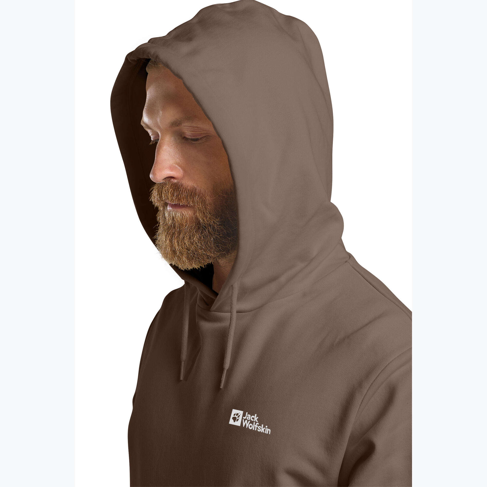 Felpa da uomo Jack Wolfskin Essential Hoodie 5/7