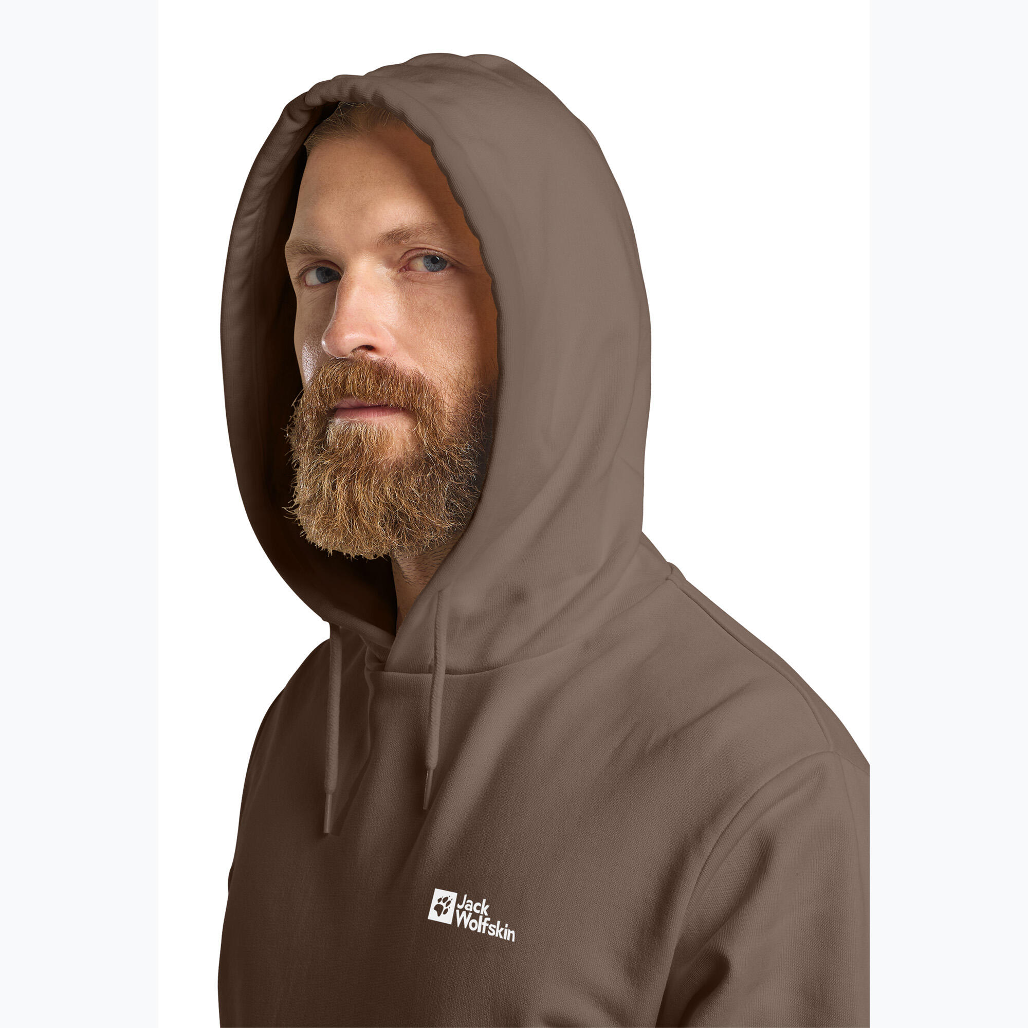 Felpa da uomo Jack Wolfskin Essential Hoodie 4/7