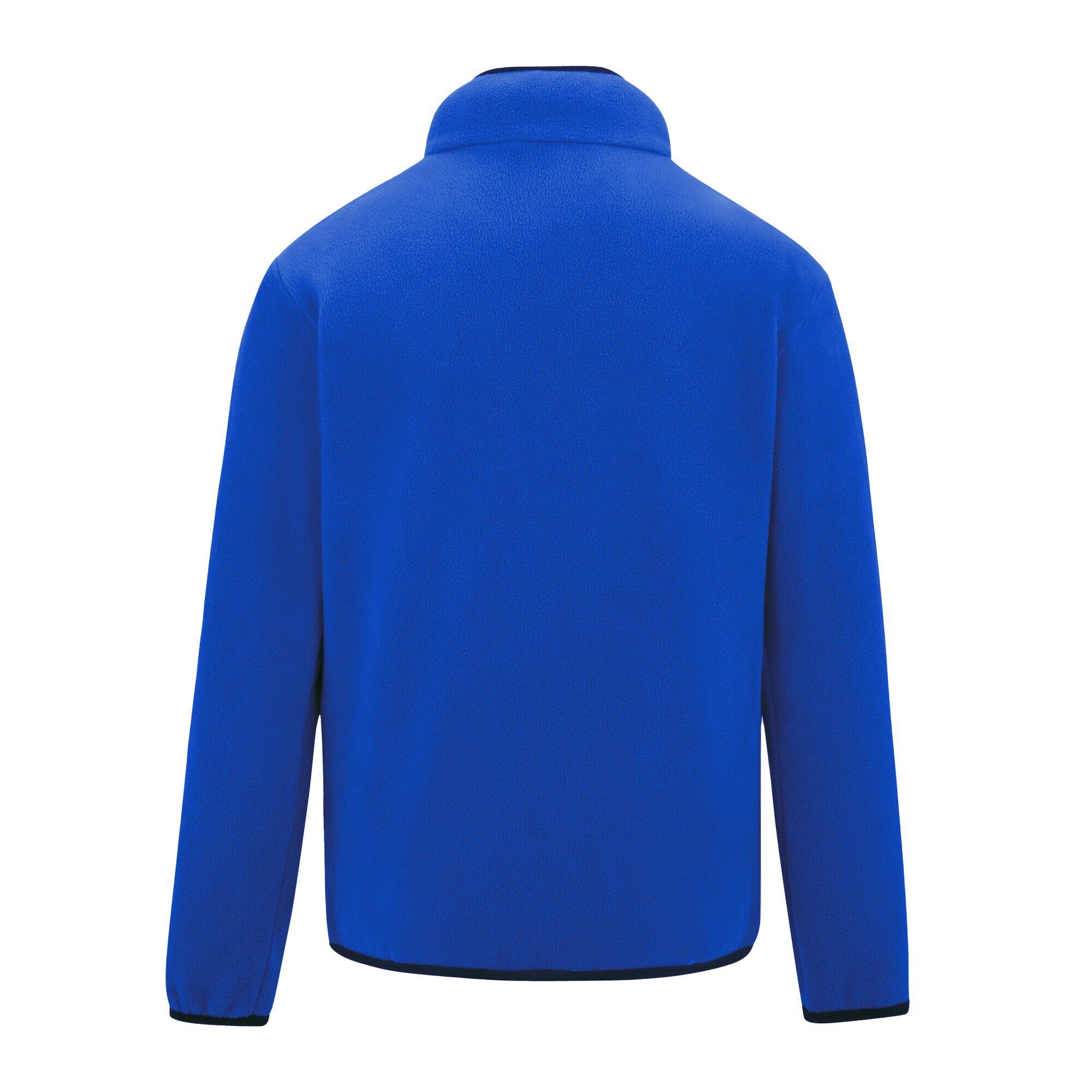 Childrens/Kids Frankie Half Zip Fleece Top (Olympian Blue) 2/5