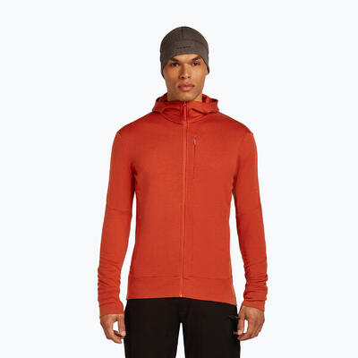 Herenhoodie icebreaker merino 260 quantum iv met rits