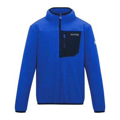 Felpa In Pile Mezza Cerniera Bambini Regatta Frankie Olympian Blue