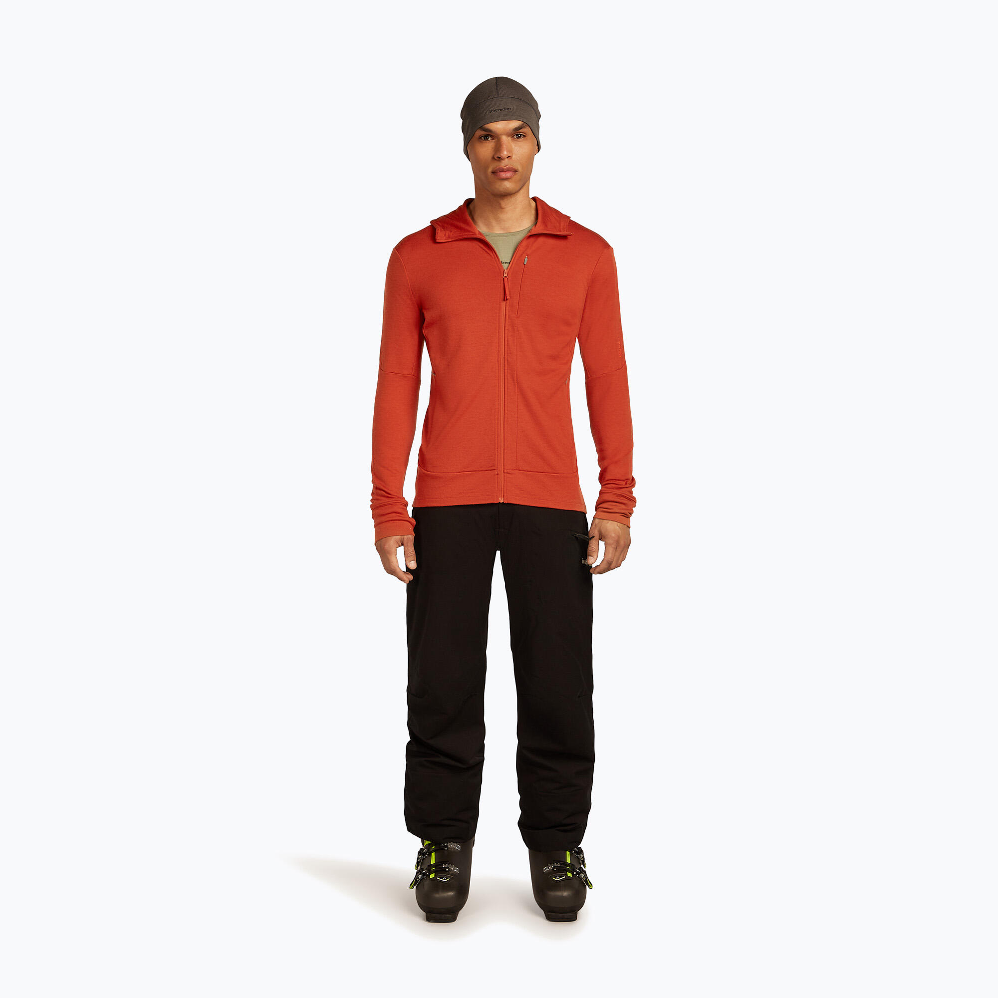 Casaco masculino icebreaker Merino 260 Quantum IV Zip Hoodie 2/7