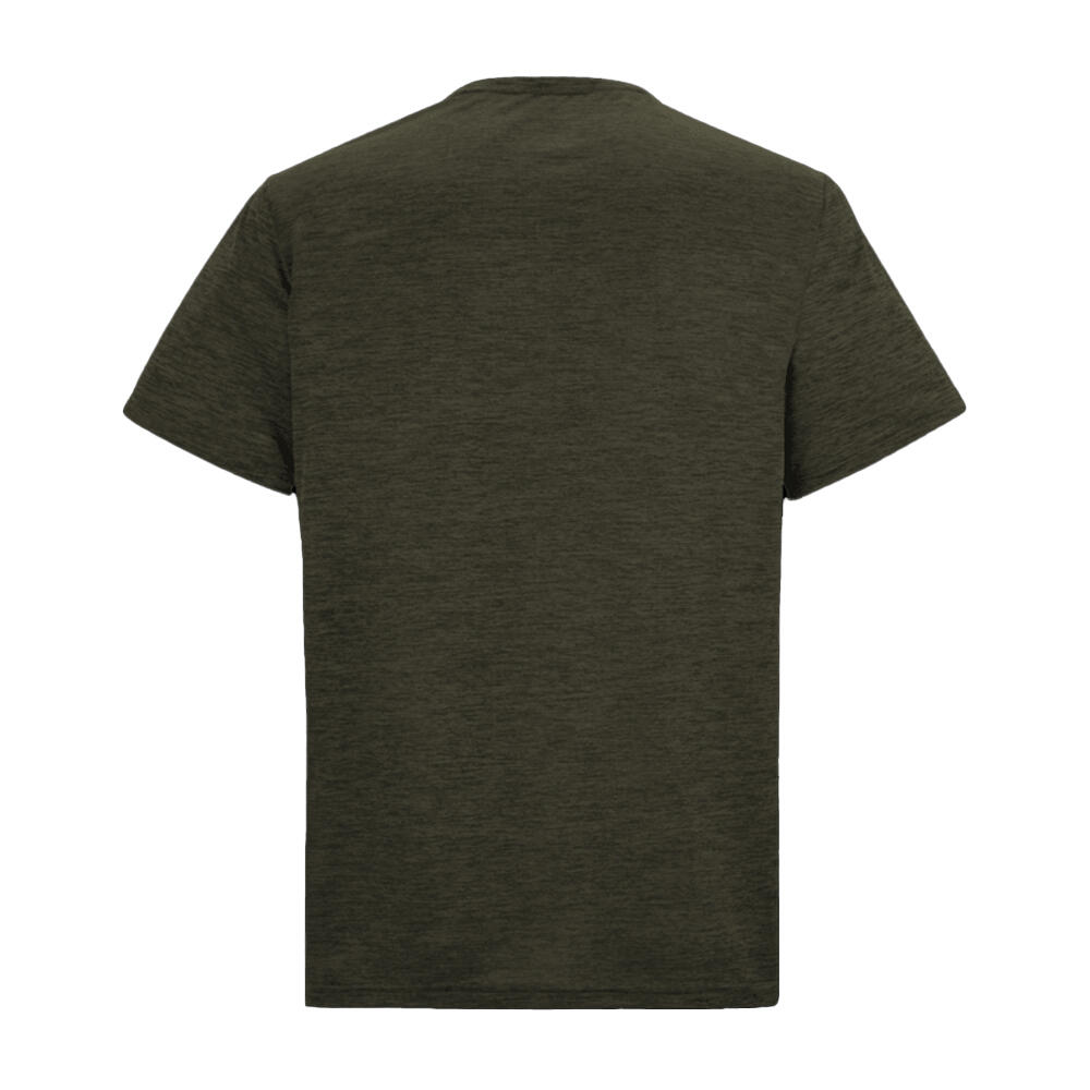 Tshirt Motif/style Chiné FINGAL EDITION Homme (Kaki Foncé) 2/4